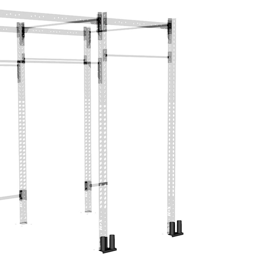 SUPPORT MURAL POUR BARRE DOUBLE XM - Fitness Dépôt +