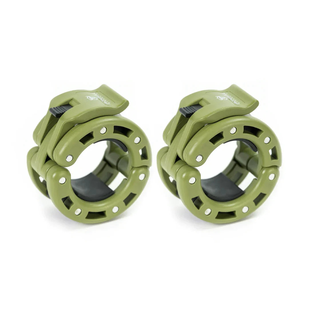 Barbell Collars V2 - Milspec Green - Fitness Dépôt +