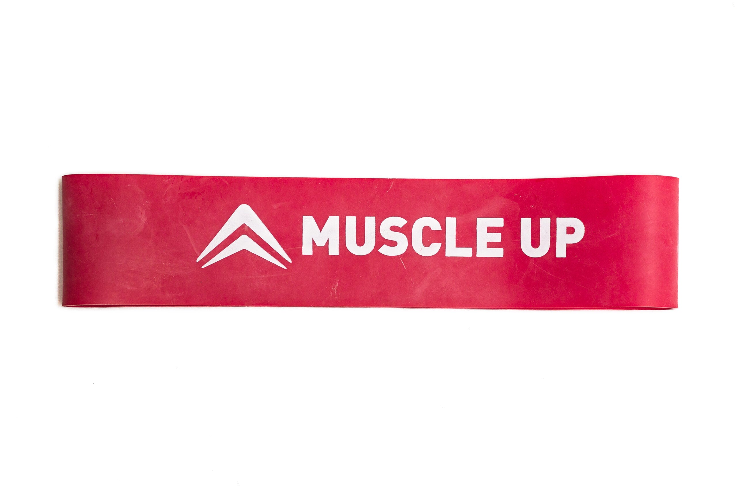 Muscle Up Rolatex Loop Band, 12" x 2" x 1,1 mm, rouge (Tres deficile) - Fitness Dépôt +