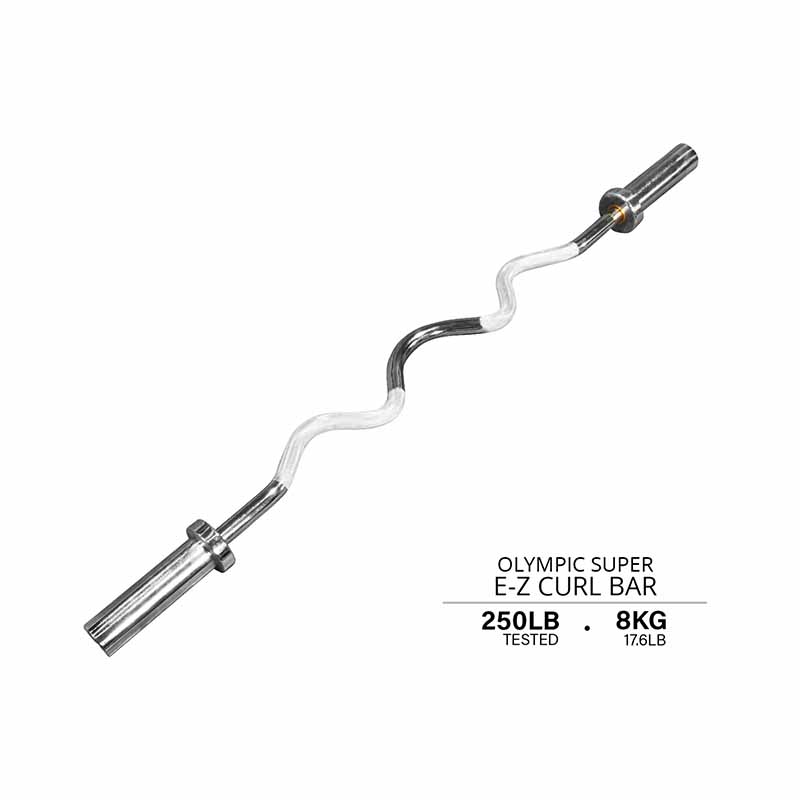 Barre de curling olympique Super E-Z - Fitness Dépôt +