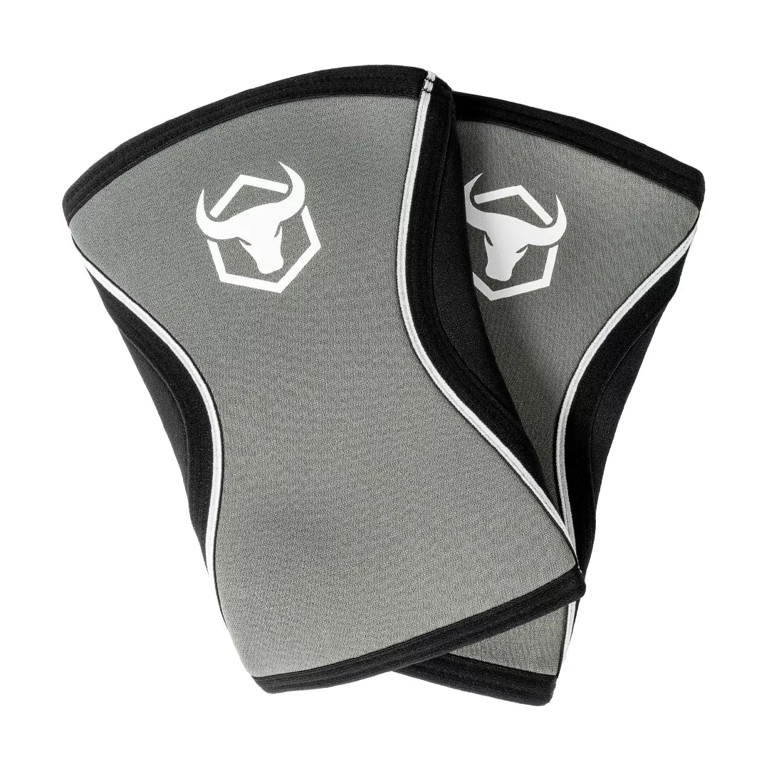 Performance 5mm Knee Sleeves - Grey / M - Fitness Dépôt +