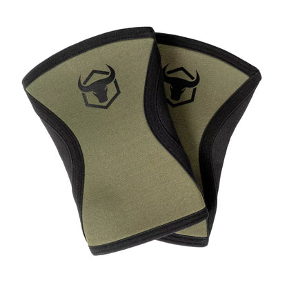 Performance 5mm Knee Sleeves - Milspec Green / 2XL - Fitness Dépôt +