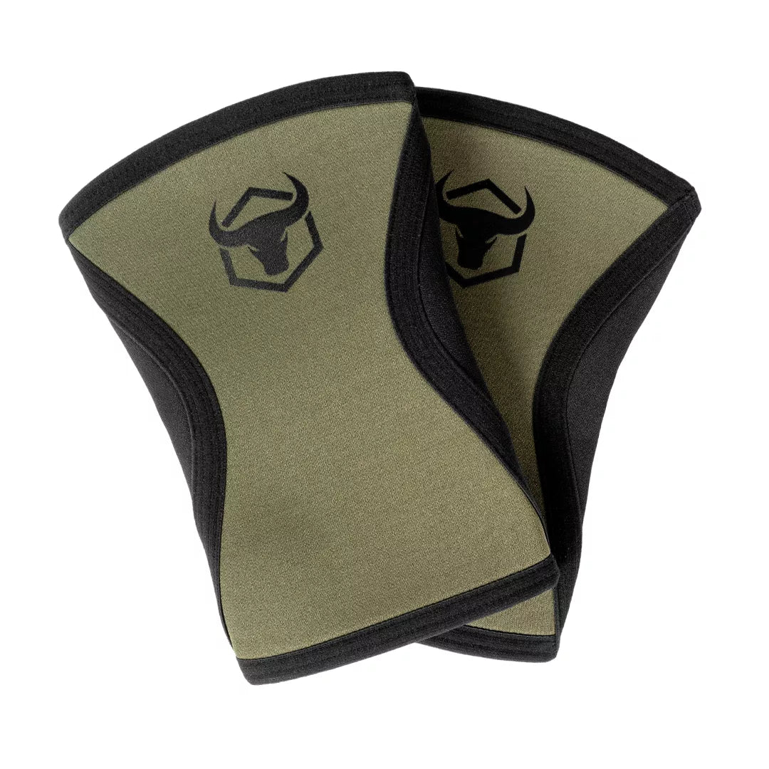 Performance 5mm Knee Sleeves - Milspec Green / M - Fitness Dépôt +