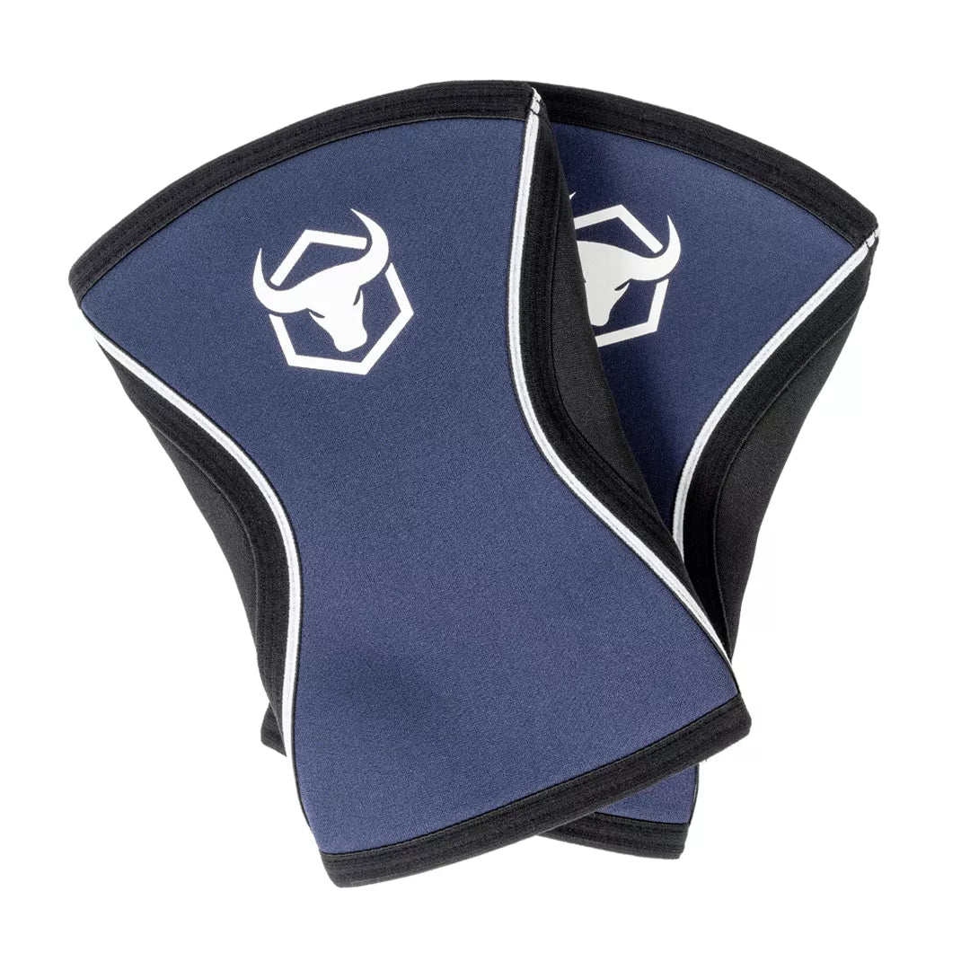 Performance 5mm Knee Sleeves - Navy Blue / L - Fitness Dépôt +