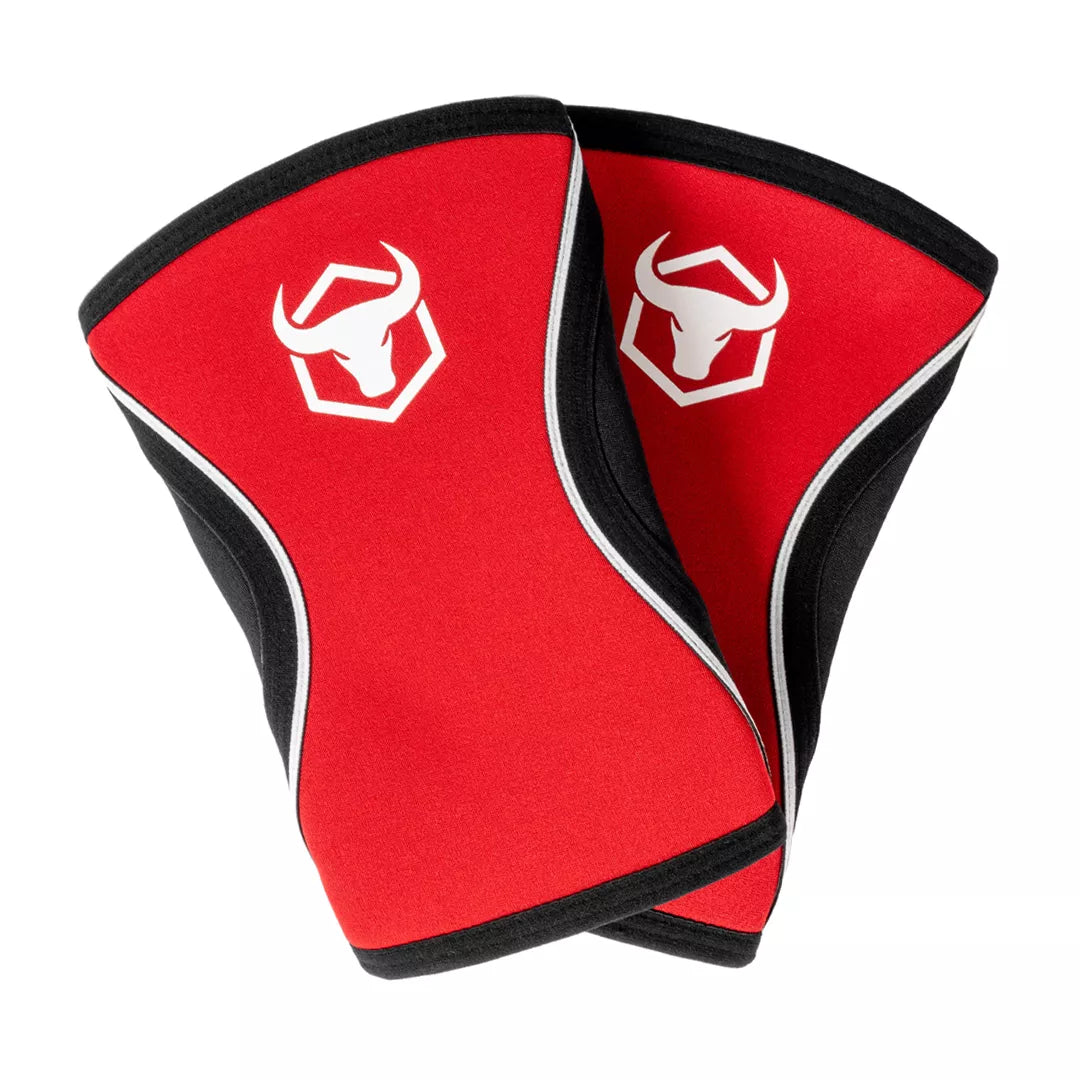 Performance 5mm Knee Sleeves - Red / 2XL - Fitness Dépôt +