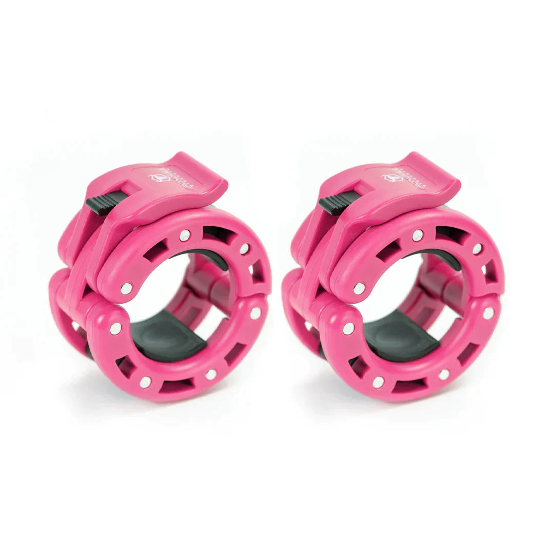 Barbell Collars V2 - Pink - Fitness Dépôt +