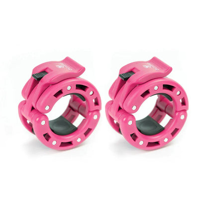 Barbell Collars V2 - Pink - Fitness Dépôt +