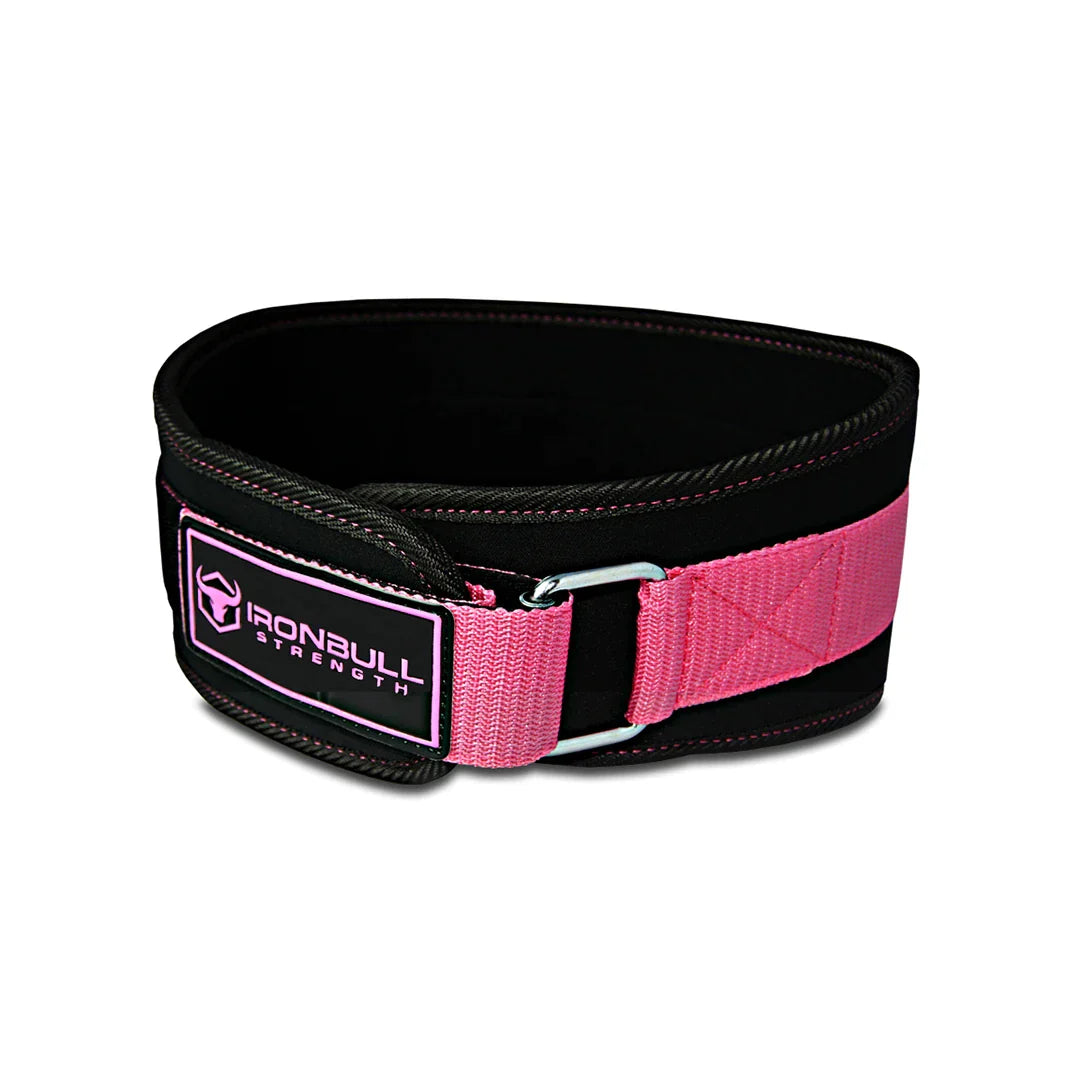 Women Weightlifting Belt - Black/Pink / Small - Fitness Dépôt +