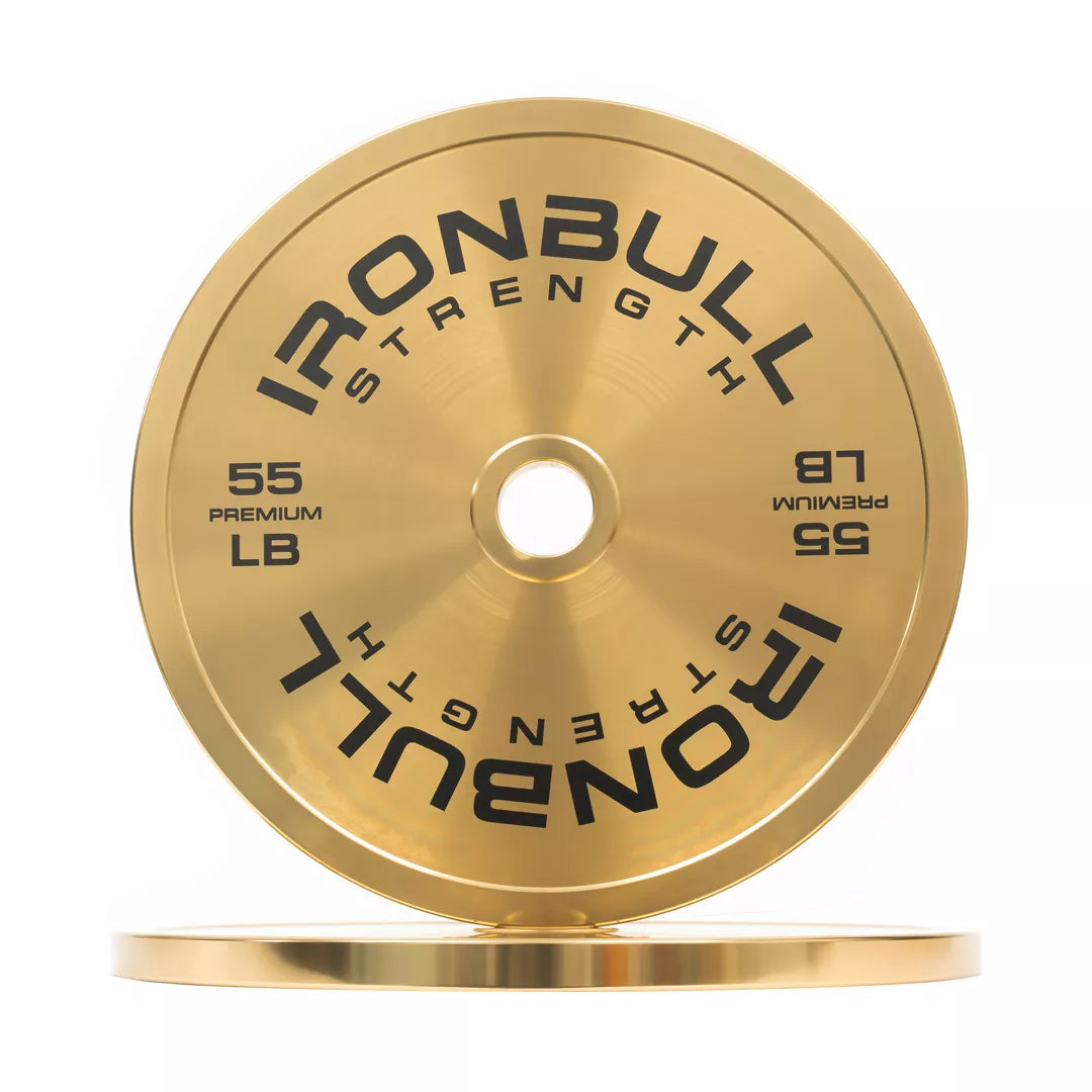 Premium Gold Weight Plates & Sets (LB) - 358LB Set - Fitness Dépôt +