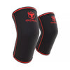 5mm Elbow Sleeves - Black/Red / M - Fitness Dépôt +