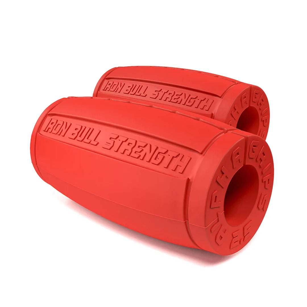 Alpha Grips 2.5'' - Red - Fitness Dépôt +