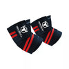 Classic Elbow Wraps - Black/Red - Fitness Dépôt +