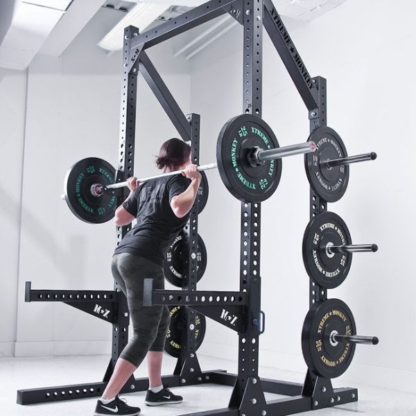 XM Fitness Rig Half Rack - Fitness Dépôt +