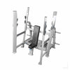 Banc militaire olympique Nautilus F3 - argent (Démonstrateur) - Fitness Dépôt +