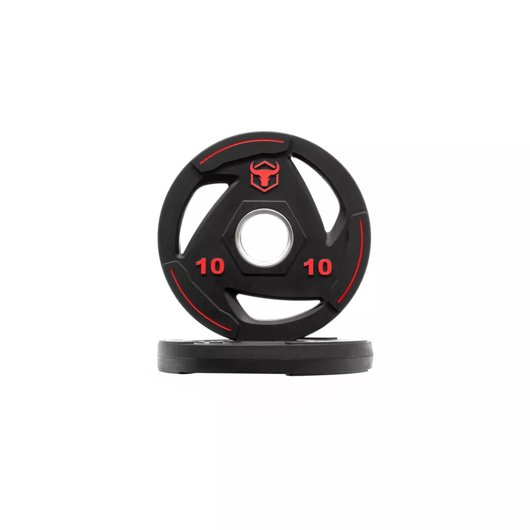Rubber Coated Weight Plates & Sets (LB) - 10LB Pair - Fitness Dépôt +