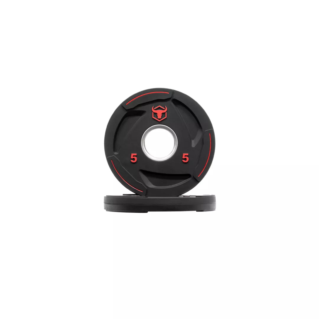 Rubber Coated Weight Plates & Sets (LB) - 5LB Pair - Fitness Dépôt +