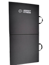 Tapis d'exercice noir pliable Addict Fitness - Fitness Dépôt +