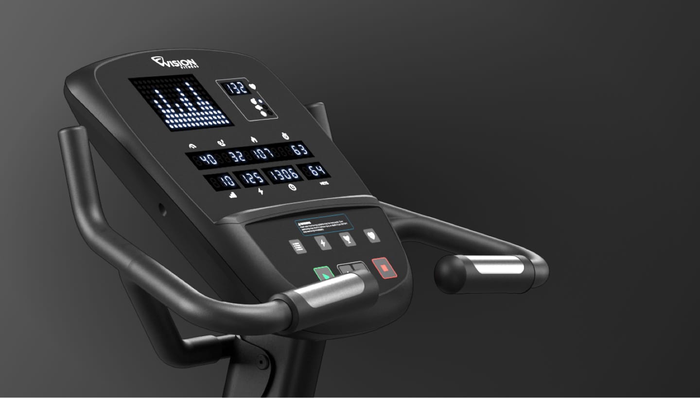 Vélo droit VISION Fitness U60 - Fitness Dépôt +