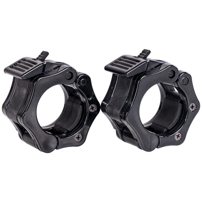 Colliers olympiques à verrouillage hexagonal - Paire - Fitness Dépôt +