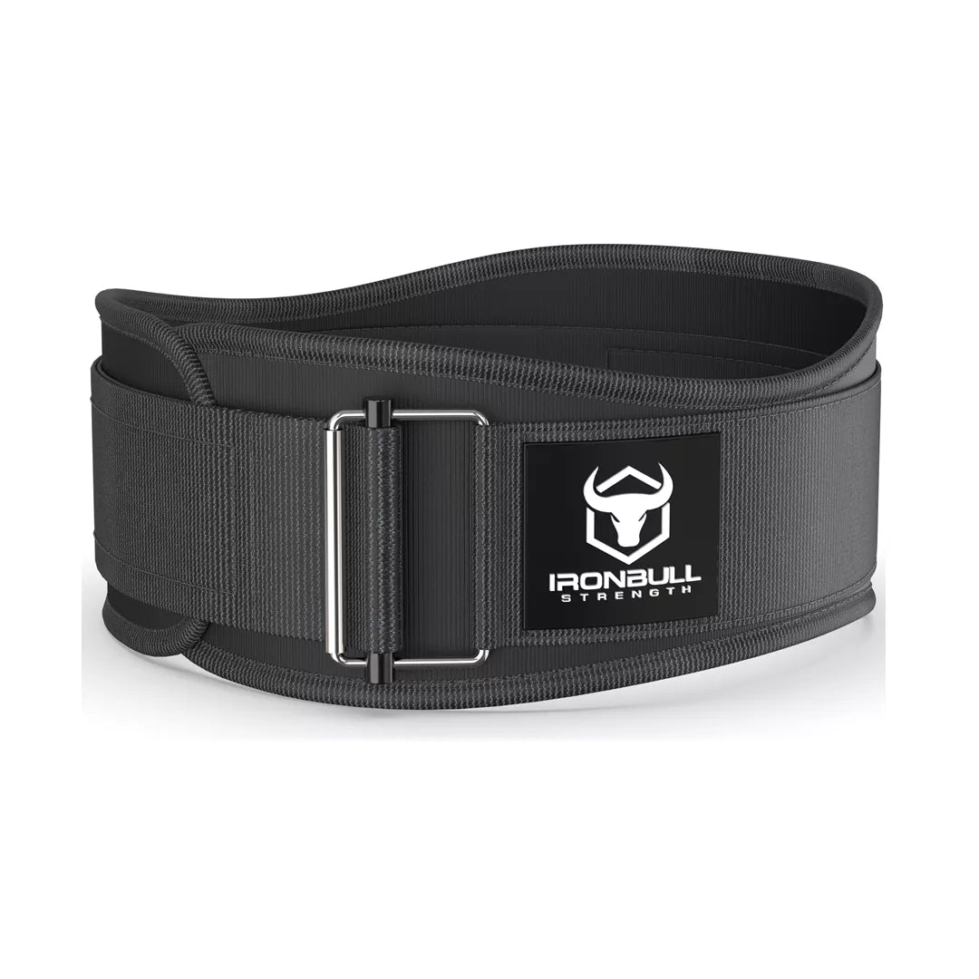 4.5" Performance Nylon Lifting Belt - Black / L - Fitness Dépôt +