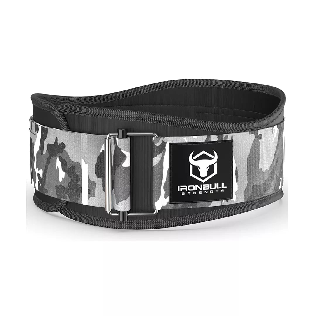 4.5" Performance Nylon Lifting Belt - Camo Gray / XL - Fitness Dépôt +