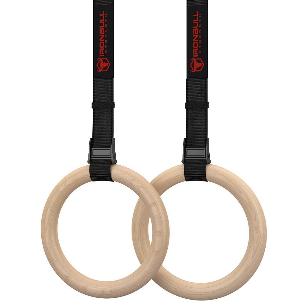 Wooden Gymnastics Rings - Fitness Dépôt +