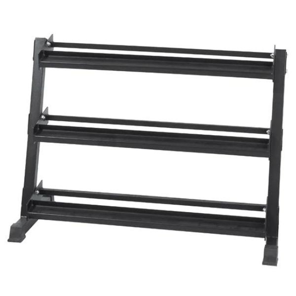 XM FITNESS 3-Tier Dumbbell Storage Rack - Fitness Dépôt +