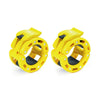 Barbell Collars V2 - Yellow - Fitness Dépôt +