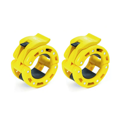 Barbell Collars V2 - Yellow - Fitness Dépôt +